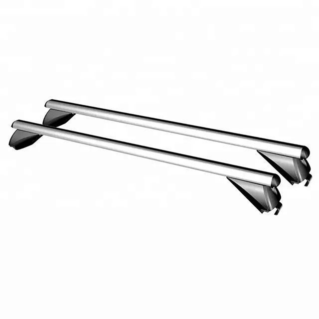 Universeller Dachträger aus Aluminium für Fahrzeuge mit integrierter Dachreling TÜV/GS