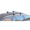 Universeller Dachträger aus Aluminium für Fahrzeuge mit integrierter Dachreling TÜV/GS
