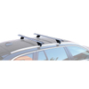 Robuster Aluminium-Dachträger für maximale Belastung von 90 kg. AERO-Dachträger für integrierte Dachreling, TÜV/GS