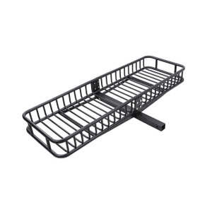 5,1 cm großer, an der Anhängerkupplung montierter, klappbarer, robuster Stahl-Gepäckträger für SUV, Vans, Wohnmobile, LKWs 