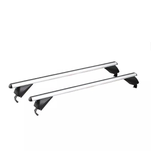 Aluminium-Hochleistungs-Autodach-Querträger mit maximaler Belastung von 90 kg und bündiger Dachreling, TÜV/GS-zertifiziert