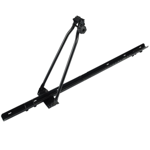 Schwarzer Stahl, einfach zu montieren, 1 Fahrrad, Tragkraft: 15 kg, Autodach-Fahrradträger für Mountainbikes