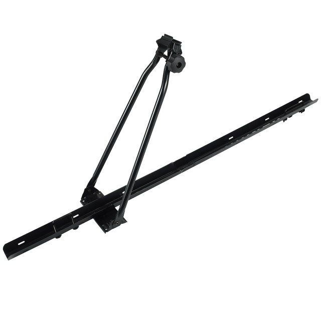 Schwarzer Stahl, einfach zu montieren, 1 Fahrrad, Tragkraft: 15 kg, Autodach-Fahrradträger für Mountainbikes