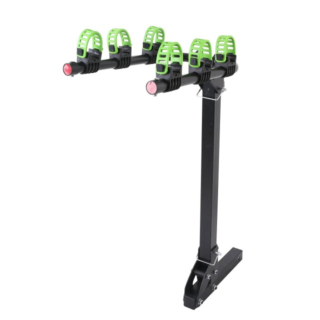 1,25-Zoll- und 2-Zoll-Kupplungsträger für 3 Fahrräder, robust, faltbar, neigbar 
