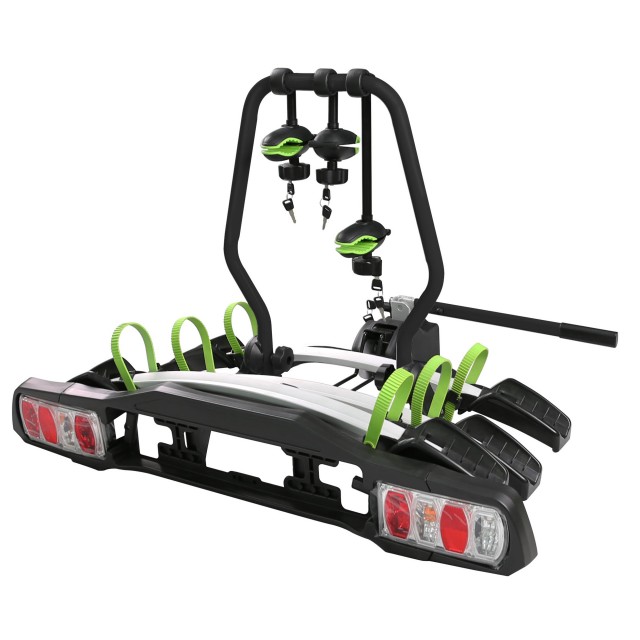 Bester TÜV-geprüfter faltbarer Fahrradträger für 3 Fahrräder mit einer maximalen Traglast von 45 kg