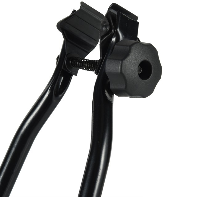 Schwarzer Stahl, einfach zu montieren, 1 Fahrrad, Tragkraft: 15 kg, Autodach-Fahrradträger für Mountainbikes