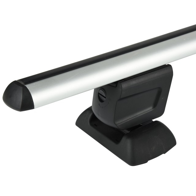 OEM-TÜV-geprüfte universelle 220-Pfund-Hochleistungs-Dachträger-Querstangen mit Seitenschienen-Festpunkten