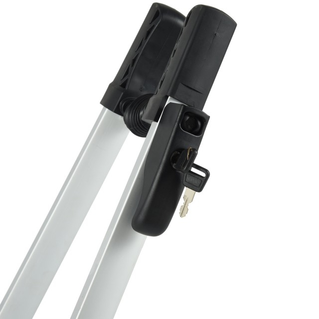 Fahrrad-Dachtransportsystem, leicht, einfach zu montieren, aufrechter Dachträger, oben montierter Dach-Fahrradträger, 1 Fahrrad 